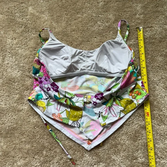 Trina Turk Key West Handkerchief Bikini – Size 8 - Picture 4 of 12